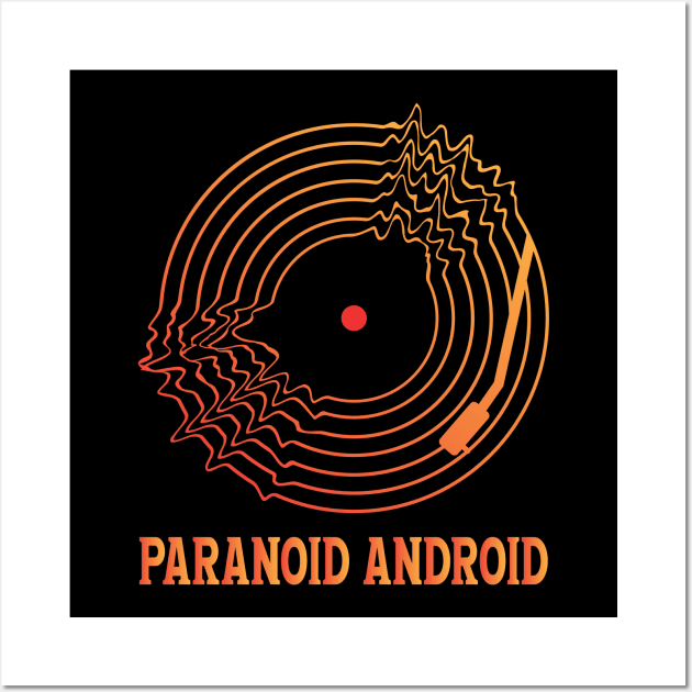 PARANOID ANDROID (RADIOHEAD) Wall Art by Easy On Me